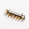 Elecbee D SUB Female Power 9W4 R/A Solder Type for PCB Mount view 3