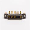 Elecbee D SUB Female Power 9W4 R/A Solder Type for PCB Mount view 4