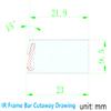 DeYoWo 40 Inch 10 Points Interactive Infrared IR Touch Screen Overlay Frame Free Driver, Design for Touch TV, Touch Monitor, Interactive White Board, Touch Kiosks and Digital Signage view 4