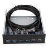 Cuifati USB3.0 Front Panel, USB 3.0+USB 2.0 HD Audio, 4.8Gbps SuperSpeed, Plug & Play, Aluminium Alloy view 1