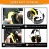 4 X Earpads - Ear Cushion Replacement Foam Ear Pads Compatible with 3M WorkTunes(90543, 90544, 90542, 90541) / Peltor Range Guard Connect Hearing ProtectorEM042/033/037 Series  view 4