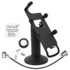 DCCStands Verifone Engage P200/P400 7" Swivel and Tilt Black Stand with Anti-Theft POS Device Terminal to Stand Security Tether Lock view 1