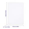 NFHK 1.8" Micro SATA 16pin SSD to 2.5" SATA 22pin 7+15 Hard Disk case Enclosure White 7mm Height view 3