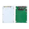 NFHK 1.8" Micro SATA 16pin SSD to 2.5" SATA 22pin 7+15 Hard Disk case Enclosure White 7mm Height view 4