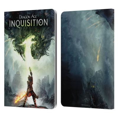 Head Case Designs Officially Licensed EA Bioware Dragon Age Key Art 2014 Inquisition Graphics Leather Wallet Case Compatible with Kindle Paperwhite 1/2 / 3