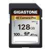 5-Years Data RecoveryGIGASTONE 128GB SD Card, 4K Camera Pro, A1 V30 SDXC Memory Card 4K UHD Video Compatible with Canon Digital Camera, with 1 Mini Cases view 1