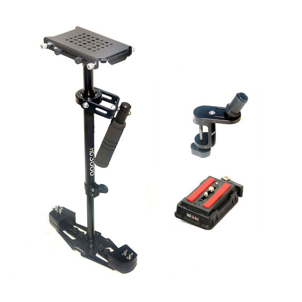 FLYCITY 3000-HD 24"/60cm Micro Balancing Handheld Steadycam Stabilizer for DV HDV DSLR Video Cameras up to 3.5kg/8lbs + Quick Release Plate (FC-3000-HD)