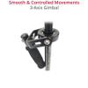 FLYCITY 3000-HD 24"/60cm Micro Balancing Handheld Steadycam Stabilizer for DV HDV DSLR Video Cameras up to 3.5kg/8lbs + Quick Release Plate (FC-3000-HD) view 4