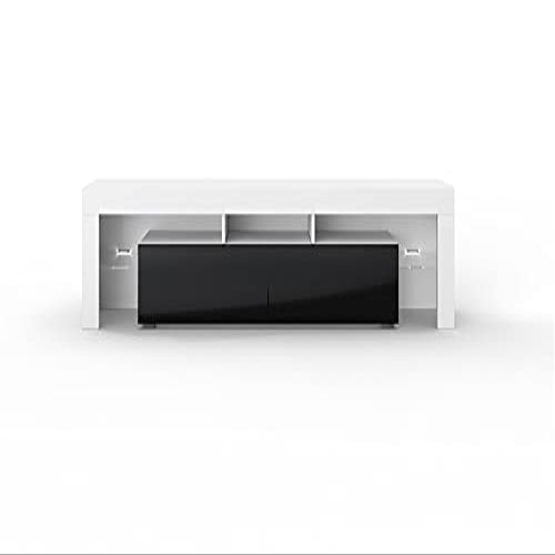 Maxima House REVA 190 TV Stand White/Black