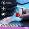 6 Swivel USB Flash Drives Pack, 8GB - Pocket Size, Long Data Retention - Red view 2