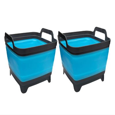S.O.L. Survive Outdoors Longer Flat Pack Collapsible Sink 8L - (Pack of 2)