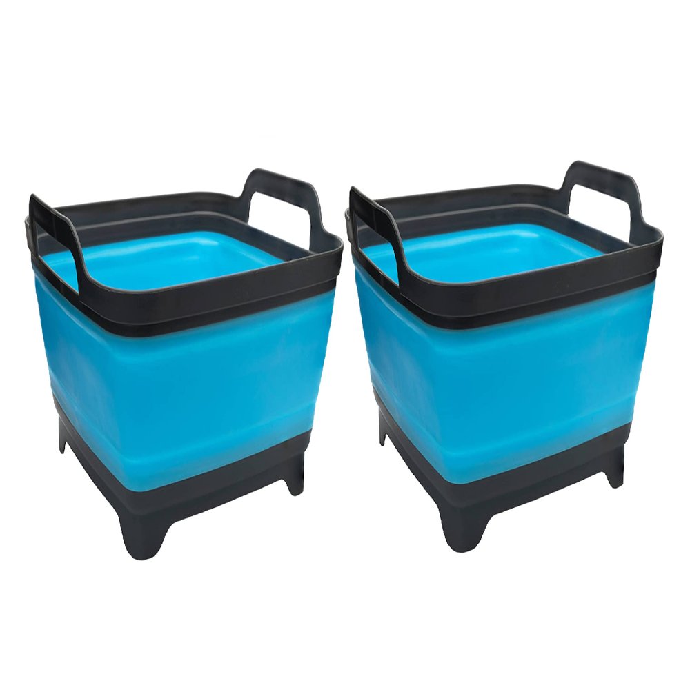 S.O.L. Survive Outdoors Longer Flat Pack Collapsible Sink 8L - (Pack of 2)