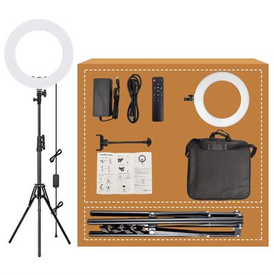 LED Ring Light 60W 3200-5600K 36cm YouTube Tripod Stand Ring Light 18inch