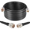 XRDS -RF 25ft N Male to N Female Cable, 50 ohm KMR240 Low Loss N Connector Coax Extension Cable Jumper for WiFi/Ham Radio Antenna, Signal Booster, Router, Amplifier view 1