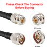 XRDS -RF 25ft N Male to N Female Cable, 50 ohm KMR240 Low Loss N Connector Coax Extension Cable Jumper for WiFi/Ham Radio Antenna, Signal Booster, Router, Amplifier view 2
