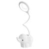 Angelastore Little Elephant Pen Holder Desk lamp Eye Protection Learning Three-Color Temperature Adjustment stepless dimming (White) view 1