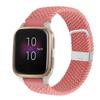 Abanen for Garmin Vivoactive 5 / Venu Sq/Venu 2 Plus Braided Loop Watch Bands, 20mm Elastic Soft Stretchy Nylon Wristband Strap with Adjustable Clasp for Garmin Vivomove 3,Vivoactive 3 (Pink) view 1