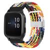 Abanen for Garmin Vivoactive 5 / Venu Sq/Venu 2 Plus Braided Loop Watch Bands, 20mm Elastic Soft Stretchy Nylon Wristband Strap with Adjustable Clasp for Garmin Vivomove 3,Vivoactive 3 (Multicolor) view 1