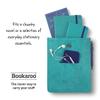 Bookaroo Book & Stuff Pouch Turquoise view 3
