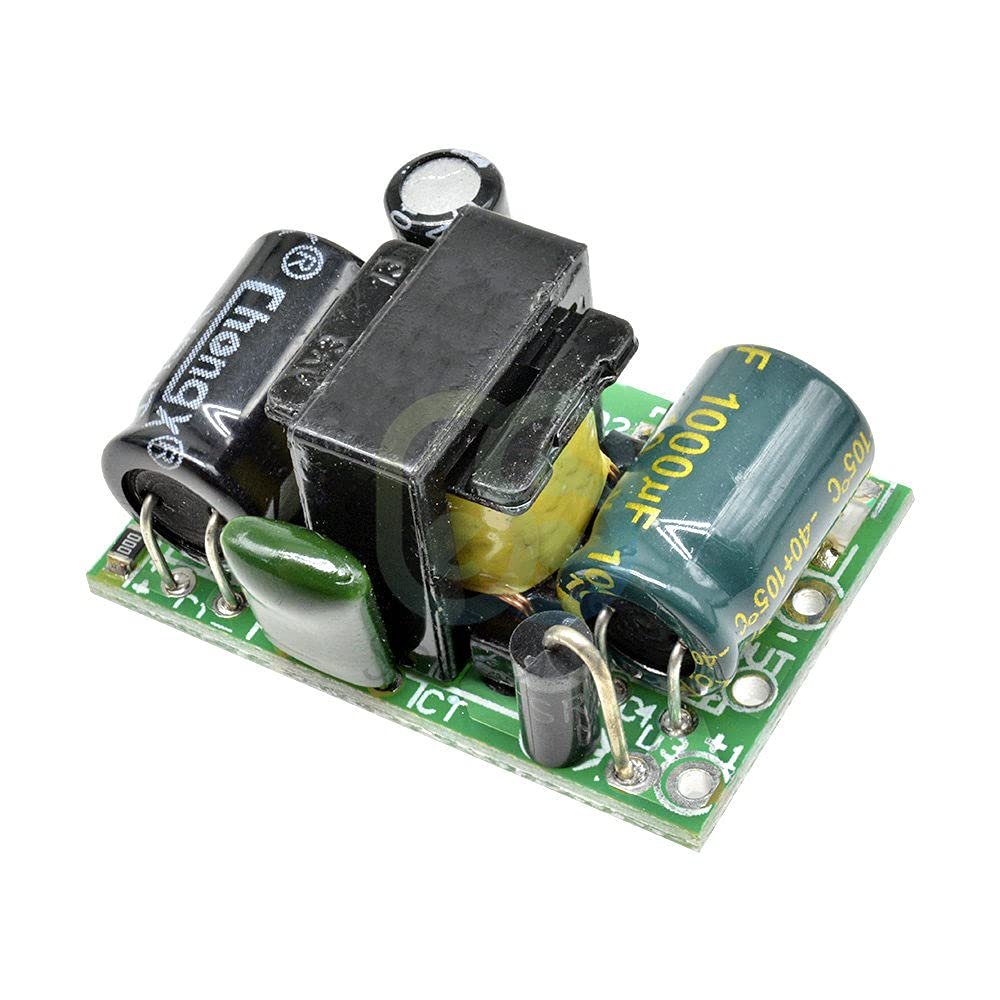 5PCS AC-DC 700mA 5V Buck Converter Step Down Board Module 110V 220V to Transformer Power Supply for Arduino Voltage Isolation