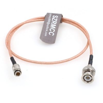 SZRMCC HD SDI BNC Male to DIN1.0/2.3 Male RG179 75ohm RF Coaxial Cable for 4K Video Camera Monitor Recorders (15cm/5.9inch)
