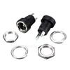 10Pcs DC 12V 3A Power Supply Connector Jack Socket Female Panel Mount Connector 2-Pin Plug Adapter 5.5 x 2.1mm view 2