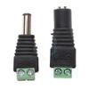 5pcs Female +5pcs Male DC Connector 2.15.5mm Power Jack Adapter Plug Cable Connector for LED Strip Light and CCTV Cameras view 1