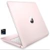2021 HP Stream 14 inch Laptop, Intel Celeron N4020 Processor, 4GB RAM, 64GB eMMC, WiFi, Bluetooth, Webcam, HDMI, Windows 10 S with Office 365 for 1 Year + Fairywren Card (Rose Pink) view 1