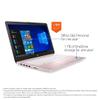 2021 HP Stream 14 inch Laptop, Intel Celeron N4020 Processor, 4GB RAM, 64GB eMMC, WiFi, Bluetooth, Webcam, HDMI, Windows 10 S with Office 365 for 1 Year + Fairywren Card (Rose Pink) view 3