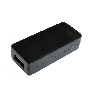 Jinchao-Junction Box 1 Piece USB Stick Plastic Box Electronics Enclosure, USB Flash Drive Housing Plastic Junction Box, 53 * 24 * 14mm Protective Device (Color : Black)