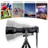 K&F CONCEPT Aluminum Alloy 360 Degree Panoramic Gimbal Tripod Head with 1/4'' Standard Quick Release Plate and Bubble Level,Load Capacity up to 20kg/44lbs view 4