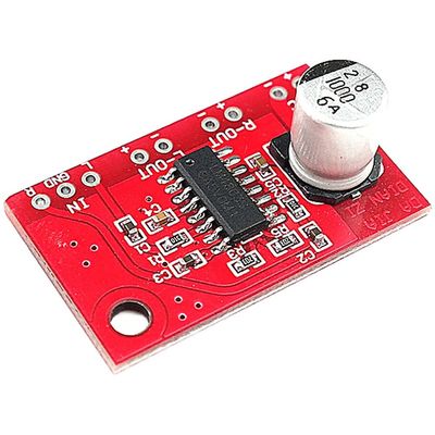 Taidacent 5 Pcs Small LM4863 Dual Channel Digital Power Amplifier Board 3w and 3w 2 Channel Sound Amplifier Module Support USB Power Supply