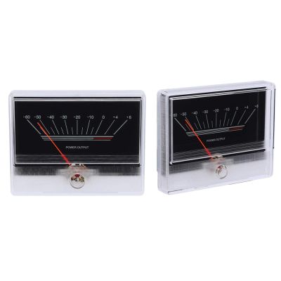 Yunir VU Audio Meter, Equipped with Pointer dial Easier Readings ABS Material Simple Installation