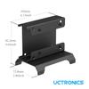 UCTRONICS for Raspberry Pi SSD Case, Pi NAS Metal Vertical Stand for Dual 2.5 SSDs and Pi 5, 4, 3B/3B+ and Other B Models view 2