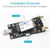 NGFF(M.2) to USB 3.0 Adapter with Dual Nano SIM Card Slot view 3
