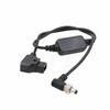 HangTon 12V D-tap Locking DC Barrel Power Cable for Blackmagic ATEM Mini, SmallHD, Atomos Ninja V Monitor, Zaxcom Lectrosonics Wireless, MixPre-10, Decimator view 2