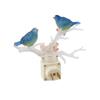 Roman 160231 LED Bluebird in Dogwood Night Light, Plug-in, 5-inch Height, Plastic view 2