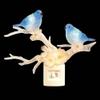 Roman 160231 LED Bluebird in Dogwood Night Light, Plug-in, 5-inch Height, Plastic view 4