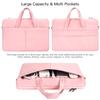 14-15 Inch Laptop Sleeve Shoulder Bag Women Ladies Briefcase for Macbook Pro 14" M4/M3/M2/M1, Macbook Air 15 M4/M3, HP Pavilion 14, Lenovo ASUS Chromebook 14, Dell Inspiron 14, Acer Carrying Case,Pink view 4