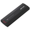 Buffalo External 500GB Small Compact Portable USB3.2Gen2 2000MB/s Black SSD-PHE500U3-BA view 1