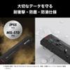 Buffalo External 500GB Small Compact Portable USB3.2Gen2 2000MB/s Black SSD-PHE500U3-BA view 4