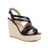ZBYY Women's Wedge Sandal Ankle Strap Espadrille Platform Shoes Ankle Buckle Open Toe Sandals for Wedding Party Dress view 4