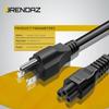 3 Prong AC Laptop Power Cord, Compatible with Dell HP LG Lenovo Asus Laptops/Notebook, Scanners, NEMA 5-15P to C5 Power Cable. (6-Feet) view 3