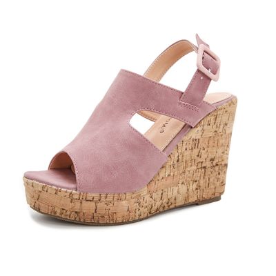 ZBYY Women's Platform Sandals Open Toe Buckle Ankle Strap Chunky Platform Sandals Espadrille Gladiator Wedge Sandal