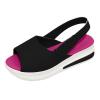 ZBYY Women's Platform Sandals Comfort Wedge Sandals Summer Sexy Sandals Ankle Strap Flat Slip On Wedges Shoes view 2