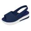 ZBYY Women's Platform Sandals Comfort Wedge Sandals Summer Sexy Sandals Ankle Strap Flat Slip On Wedges Shoes view 2