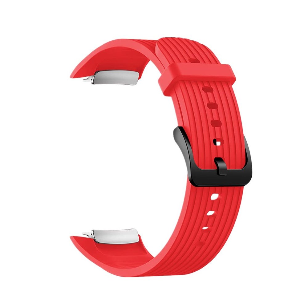 Huwokxix Watch Strap Compatible with Samsung Gear Fit2 Pro/Gear Fit 2, Adjustable Silicone Sports Strap Replacement Band for Samsung Gear Fit2 Pro/Gear Fit 2 Smart Watch