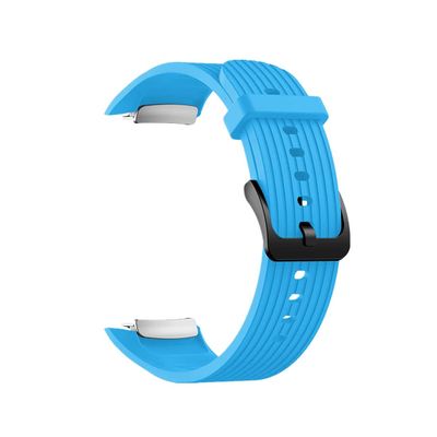 Huwokxix Watch Strap Compatible with Samsung Gear Fit2 Pro/Gear Fit 2, Adjustable Silicone Sports Strap Replacement Band for Samsung Gear Fit2 Pro/Gear Fit 2 Smart Watch