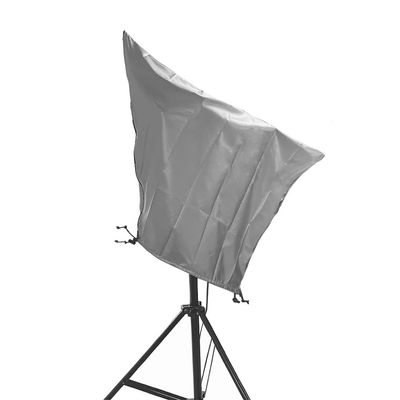 BOSKING Telescope Cover Outdoor Sun Protective Dust-Proof Astronomical Telescope Cover with Adjustable Drawstring - Silver (39(991mm) x 29.5(749mm) inch)
