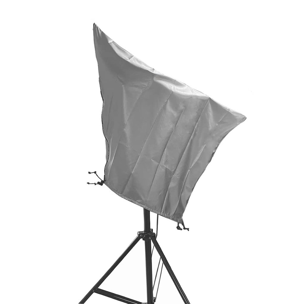 BOSKING Telescope Cover Outdoor Sun Protective Dust-Proof Astronomical Telescope Cover with Adjustable Drawstring - Silver (39(991mm) x 29.5(749mm) inch)